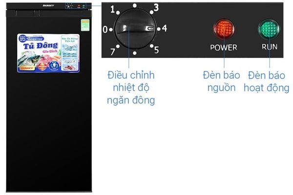 Tủ đông Sanaky Inverter 150 lít VH-180VD3