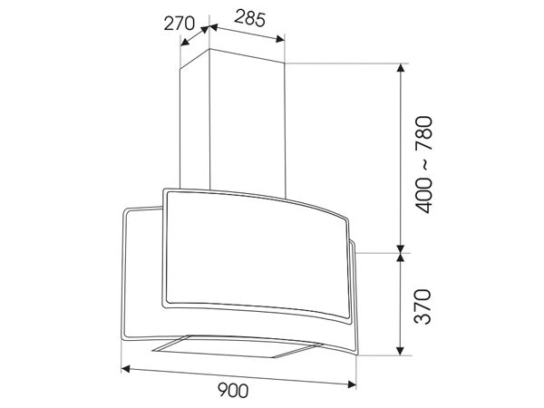 Máy hút mùi Faster Wall Decor