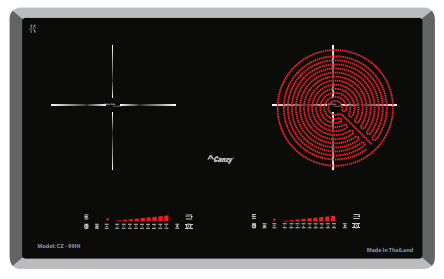 Bếp Điện Từ Canzy CZ-99IH
