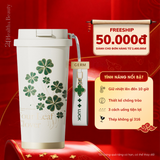  Ly Giữ Nhiệt Cao Cấp GERM BST Cỏ Bốn Lá - Màu Xanh Lá 500ml - Inox 316L Nguyên Khối 