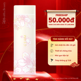  Ly Giữ Nhiệt Cao Cấp GERM BST Hoa Anh Đào - Màu Hồng Trắng 300ml - Inox 316L Nguyên Khối 