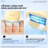  Máy Triệt Lông Halio SilkGlow IPL Sapphire Cooling Hair Removal Device 