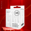  Set 5 Đầu Bàn Chải Thay Thế Halio Wave Sonic Replacement Brush Heads 