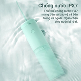  Máy Tăm Nước Vệ Sinh Răng Miệng Enchen Mint 3 – Màu Xanh Pastel 