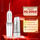  Máy Tăm Nước Cầm Tay 6 Chế Độ Halio Professional Cordless Oral Irrigator 