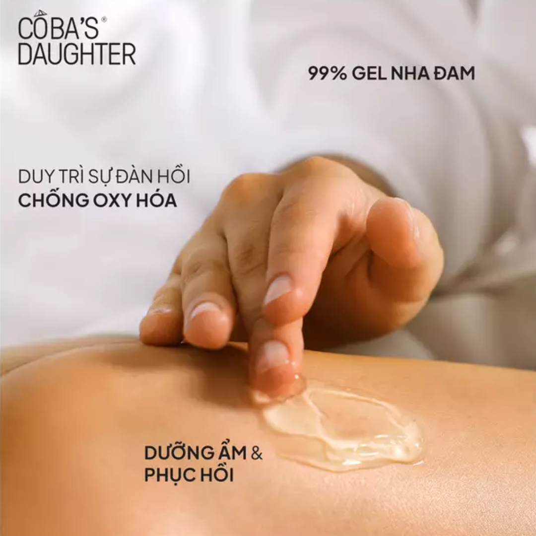  Gel Dưỡng Da Nha Đam Hương Dừa CoBa’s Daughter Aloe Soothing Gel 70g 