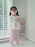  Bộ dài tay cho bé gái sợi sồi Modal Lá Homewear MOD7, đồ ngủ cho bé mềm mát dễ thương 