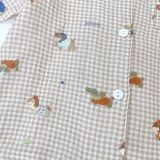  Pizama cho bé xô muslin Lá Homewear XM05, đồ bộ dài tay bé trai gái mềm mát thấm hút 