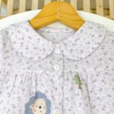  Pijama cộc tay cho bé gái Lá Homewear A378, bộ ngủ tay ngắn xô cotton thoáng nhẹ mát 