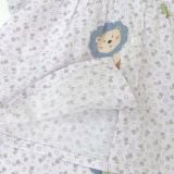  Pijama cộc tay cho bé gái Lá Homewear A378, bộ ngủ tay ngắn xô cotton thoáng nhẹ mát 