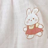  Pijama cho bé gái Lá Homewear XCL16, đồ ngủ trẻ em vải xô cotton, bộ dài tay mặc ngủ mềm mát 