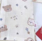  Pizama cho bé xô muslin Lá Homewear XM05, đồ bộ dài tay bé trai gái mềm mát thấm hút 