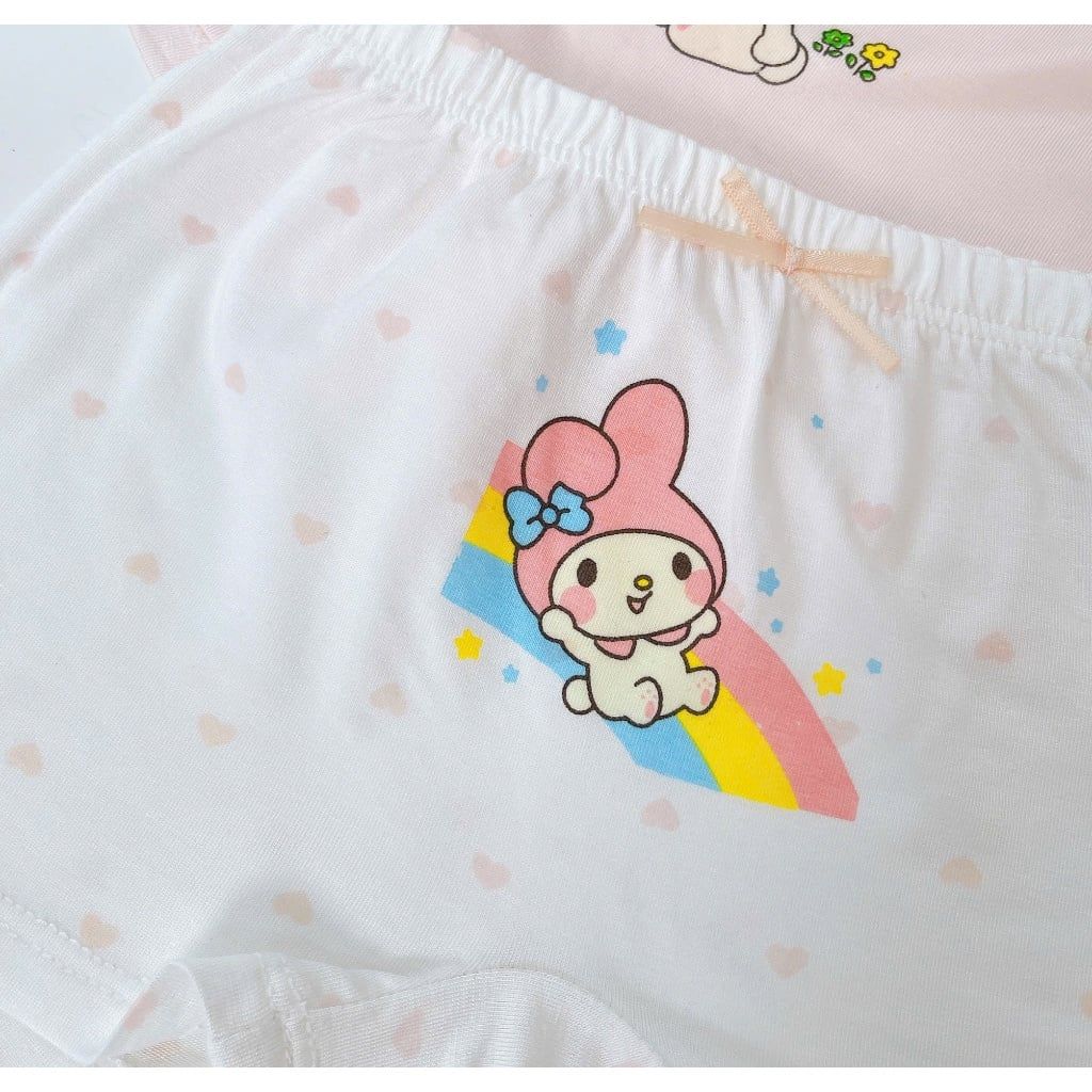  Quần chip đùi bé gái 95% Modal sợi Sồi Lá Homewear A392, combo 3 quần mặc váy trẻ em gái melody 