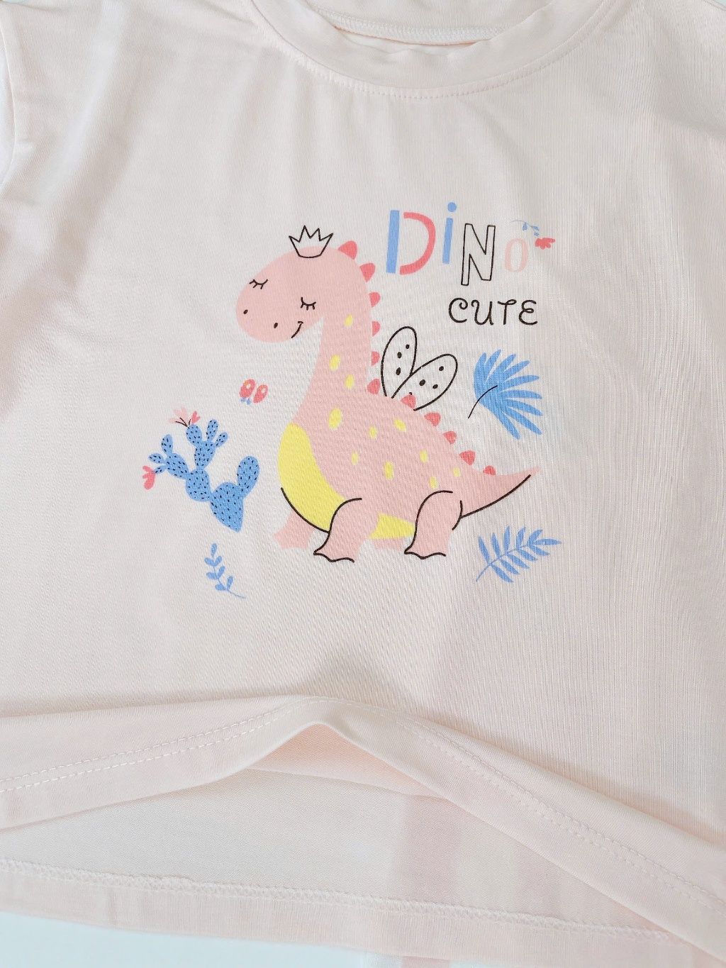  Bộ dài tay cho bé trai gái 95% sợi sồi Modal Ice Cool Lá Homewear A333, đồ ngủ cho bé bo tay chân hình khủng long, kitty 