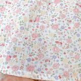 Bộ đùi áo yếm bé gái xô muslin XM02 Lá Homewear, bộ hai dây mùa hè mát nhẹ cho bé 