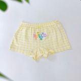  Quần lót bé gái 95% Modal sợi Sồi Lá Homewear A392, set 3 quần chip bé gái kitty caro dễ thương 