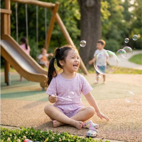  Bộ đùi bé gái chấm bi Lá Homewear LC02, đồ bộ cộc tay bé gái vải Lyocell Cotton phối bèo dễ thương 
