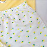  Quần lót bé gái 95% Modal sợi Sồi Lá Homewear A392, set 3 quần chip bé gái kitty caro dễ thương 