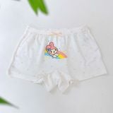  Quần chip đùi bé gái 95% Modal sợi Sồi Lá Homewear A392, combo 3 quần mặc váy trẻ em gái melody 
