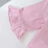  Bộ lửng cho bé gái 95% sợi sồi Modal Ice Cool Áo Lá Homewear A326 họa tiết hoa nhí kỳ lân unicorn melody 