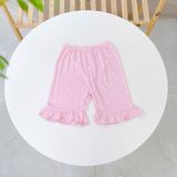  Bộ lửng cho bé gái 95% sợi sồi Modal Ice Cool Áo Lá Homewear A326 họa tiết hoa nhí kỳ lân unicorn melody 