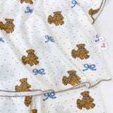  Bộ lửng bé gái sợi sồi Modal Lá Homewear MOD6, đồ bộ tay ngắn quần lỡ babydoll dễ thương vải mềm mát 