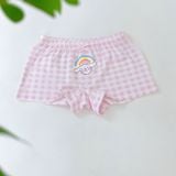  Quần chip đùi bé gái 95% Modal sợi Sồi Lá Homewear A392, combo 3 quần lót trẻ em gái cinnamorol 