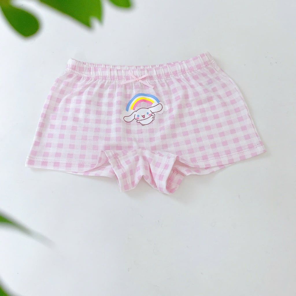  Quần chip đùi bé gái 95% Modal sợi Sồi Lá Homewear A392, combo 3 quần lót trẻ em gái cinnamorol 