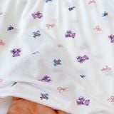  Bộ tay dài bé gái sợi sồi Modal Lá Homewear MOD5, đồ ngủ cho bé babydoll mát mềm phối bèo dễ thương 