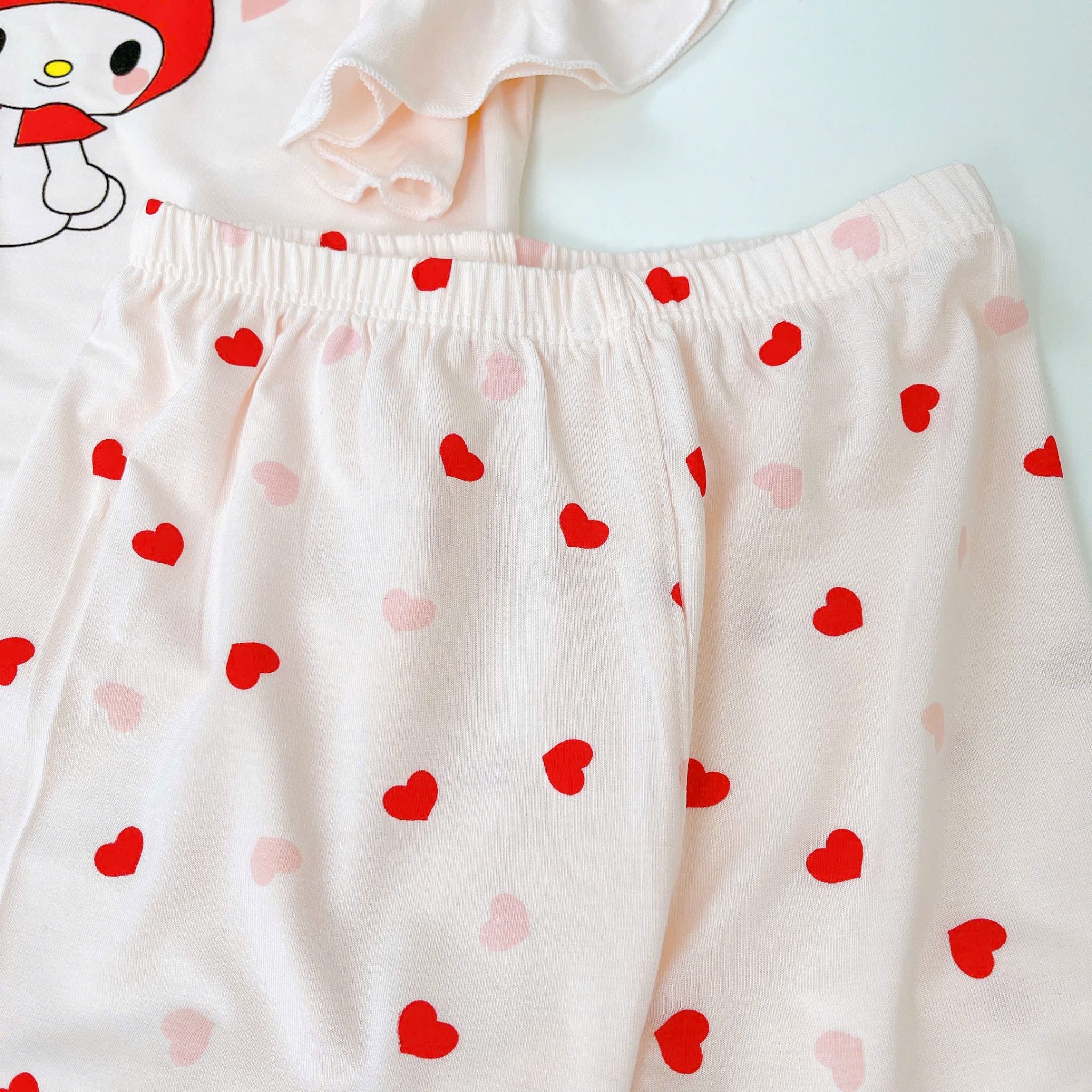  Bộ lửng bé gái 95% sợi sồi Modal Ice Cool Áo Lá Homewear A246 mềm mướt mát lạnh, đồ bộ bé gái mặc hè 