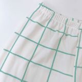  Pijama cho bé Lá Homewear A347, bộ dài tay mặc ngủ bé trai bé gái họa tiết kẻ chấm bi Lyocell Cotton mềm mướt thấm hút 