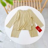  Bộ dài tay bé trai 95% sợi sồi Modal Ice Cool Áo Lá Homewear A245 mềm mướt mát lạnh, đồ dài mặc ngủ bé trai hình xe 