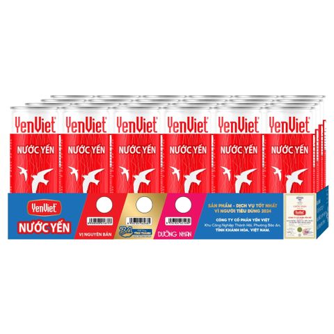 [Khay 30 lon] Nước Yến Yến Việt