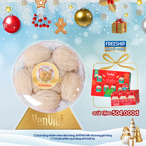 Bạch Minh Yến (Tổ Yến Sơ Chế Thượng Hạng) - Hộp 100Gr