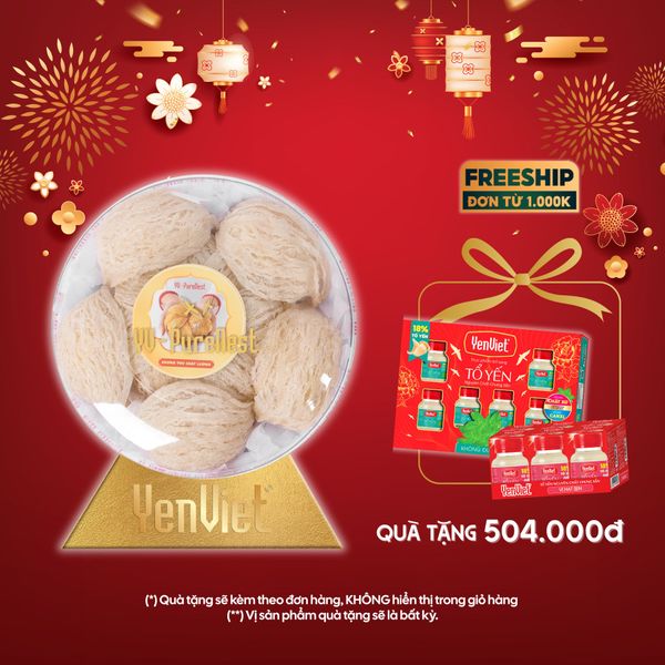 Bạch Minh Yến (Tổ Yến Sơ Chế Thượng Hạng) - Hộp 100Gr