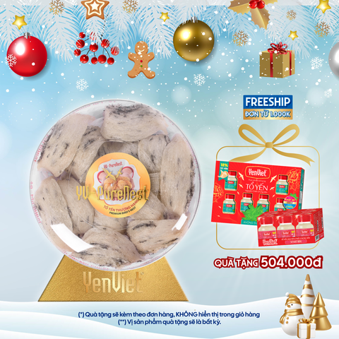 Bạch Nguyên Yến (Tổ Yến Thô Thượng Hạng) - Hộp 100Gr