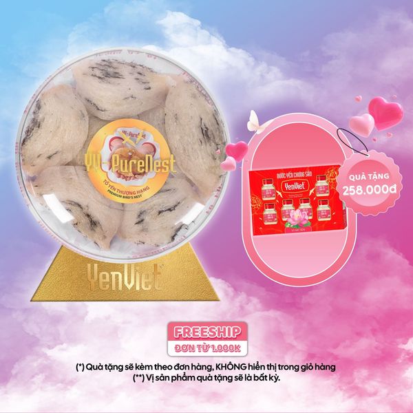 Bạch Nguyên Yến (Tổ Yến Thô Thượng Hạng) - Hộp 50Gr