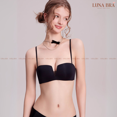 Áo lót cao cấp Sexy Deep V cúp ngang quả vuông đệm siêu mỏng 0,5cm  - Al035