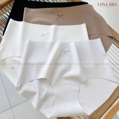 Set 5 Quần Lót cao cấp hoạ tiết nơ đũng kháng khuẩn - QL007