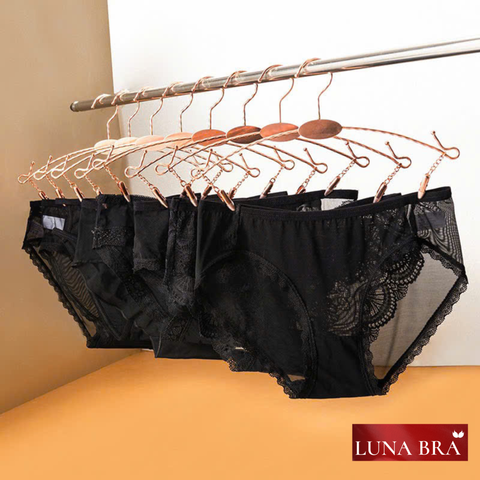 Combo 5 quần ren đen cao cấp - QLS001