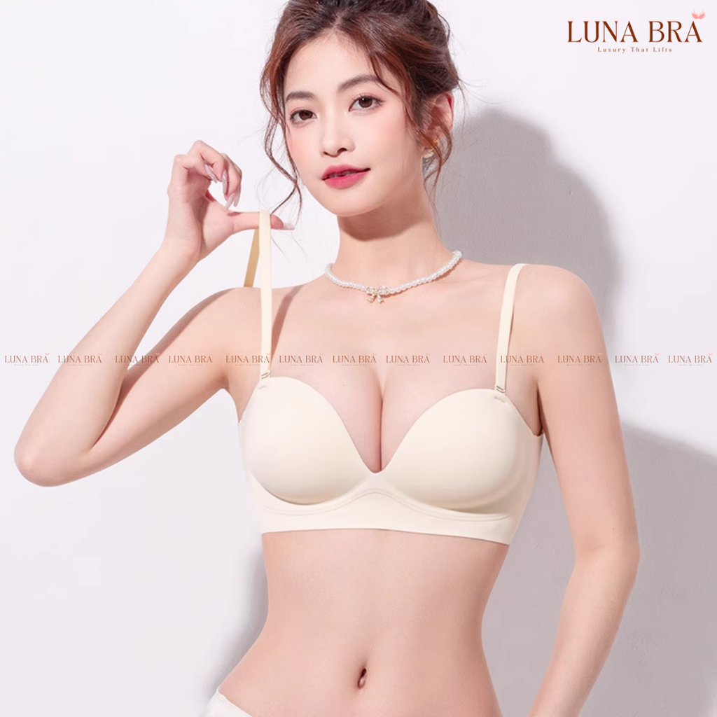Áo lót cao cấp hở lưng chống tụt đệm 5cm Luna Bra -  Al031
