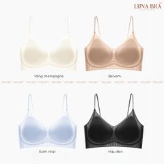 Áo Bra hương hoa nhài cao cấp Luna Bra đệm 0,5cm siêu mỏng - Al040
