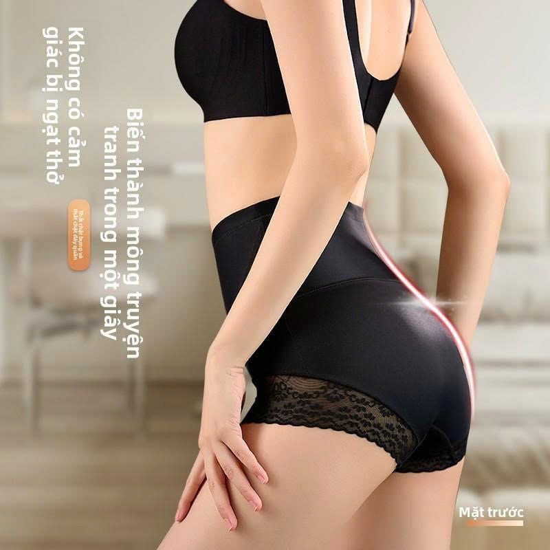 quần lót định hình ren cạp cao LUNA BRA -  QHD001