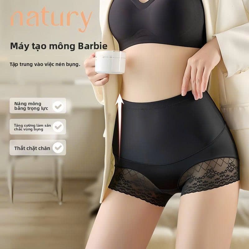 quần lót định hình ren cạp cao LUNA BRA -  QHD001