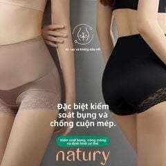 quần lót định hình ren cạp cao LUNA BRA -  QHD001