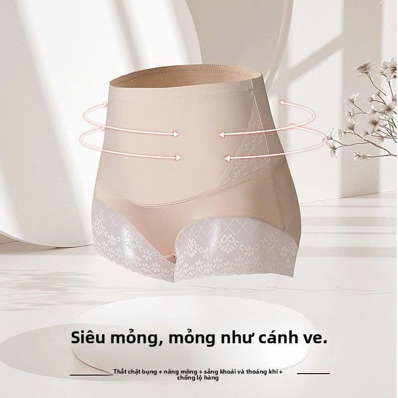 quần lót định hình ren cạp cao LUNA BRA -  QHD001