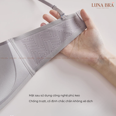 Áo lót cao cấp Sexy Deep V cúp ngang quả vuông đệm siêu mỏng 0,5cm  - Al035