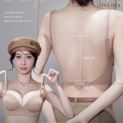 Áo lót cao cấp hở lưng chống tụt đệm 5cm Luna Bra -  Al031