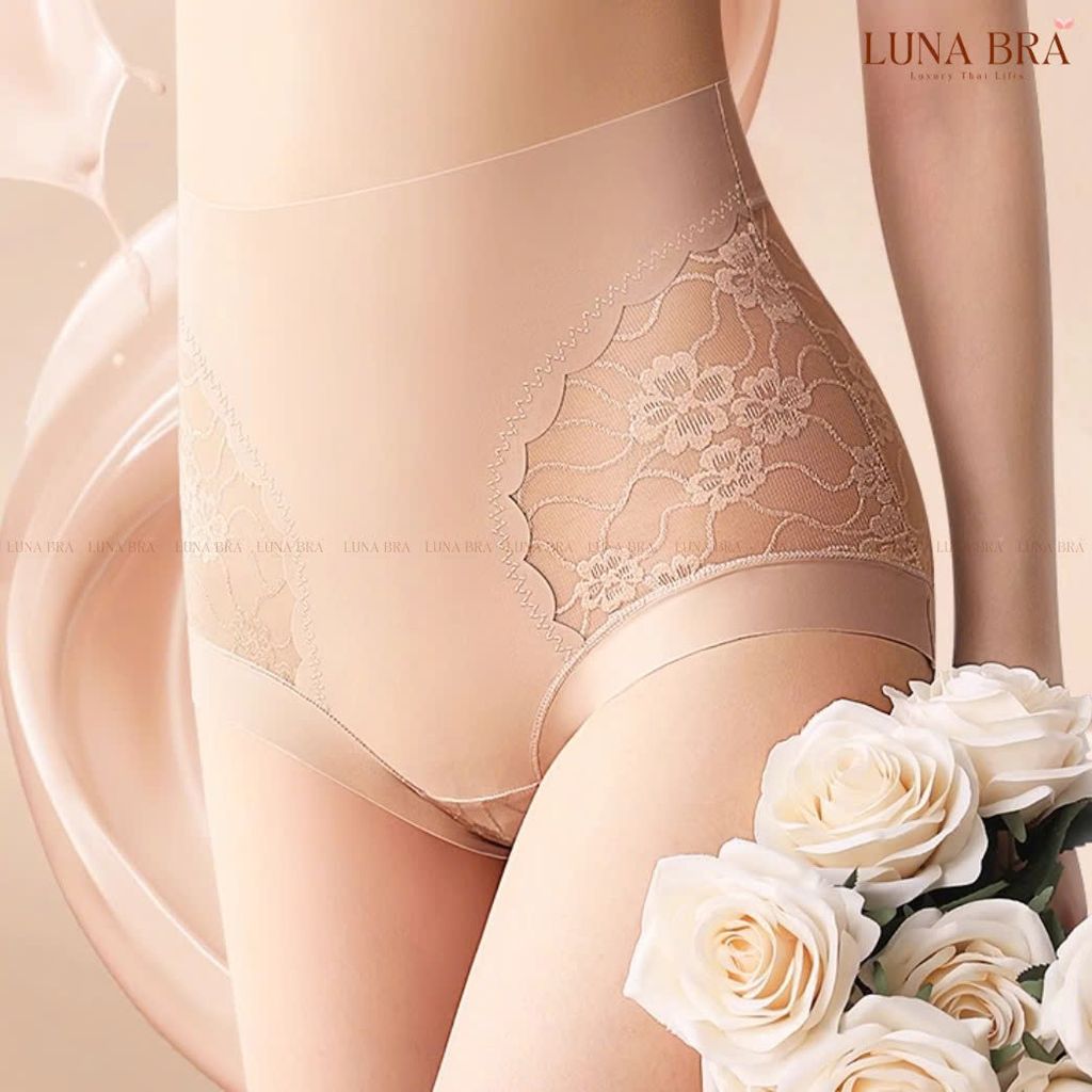 Set 5 Quần Lót Ren cạp cao gel Sexy -  QL012