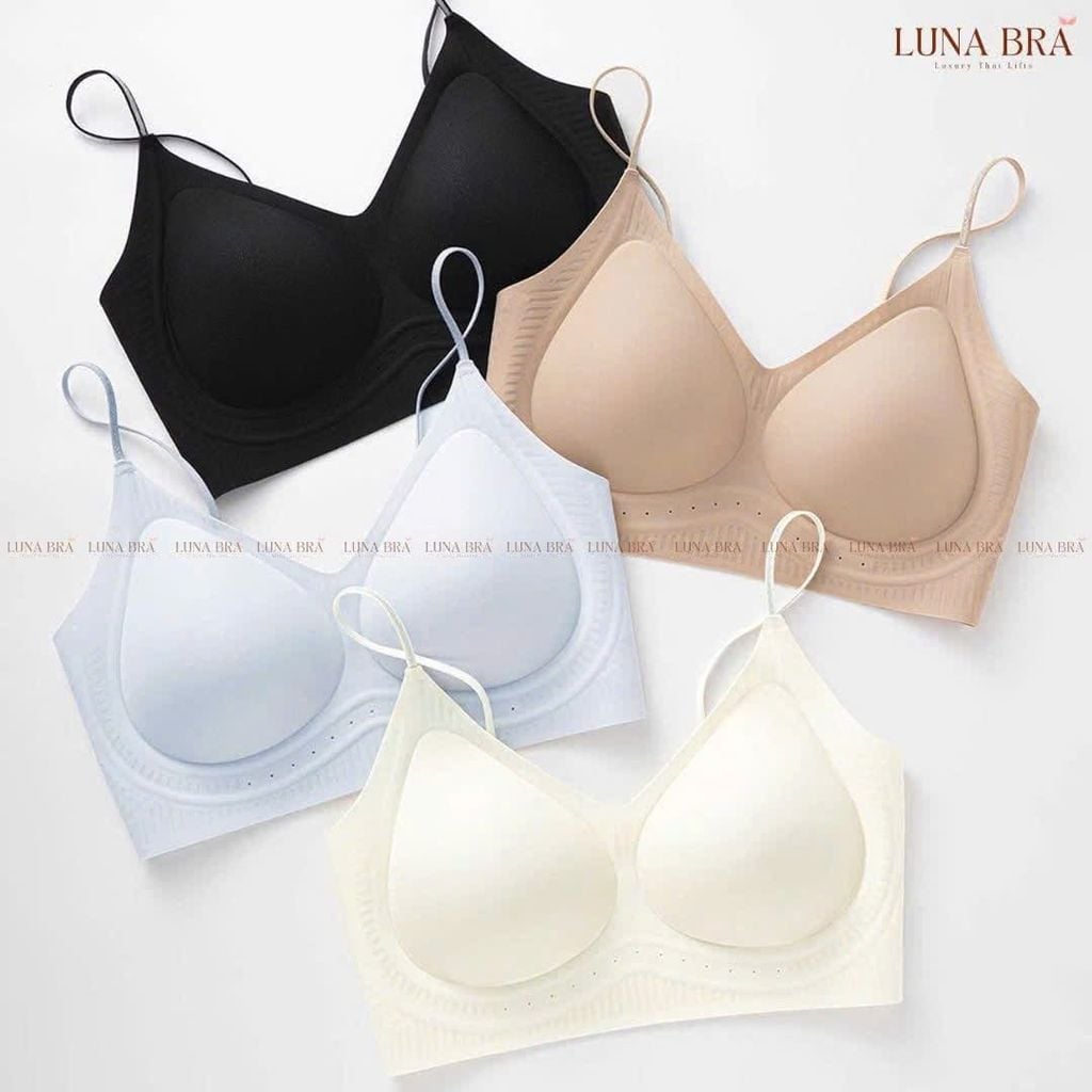 Áo Bra hương hoa nhài cao cấp Luna Bra đệm 0,5cm siêu mỏng - Al040
